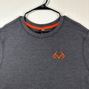 Realtree Colosseum XXL Gray‎ Long Sleeve Thermal Shirt Mens